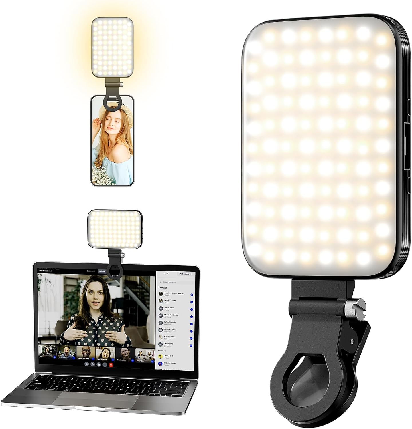 GlowClip Mini Selfie Light Pro